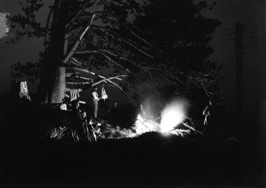 Grèce - Olympe, bivouac, 29 VII 13 (Ελλάδα - Όλυμπος, αυτοσχέδιος καταυλισμός, 29 Ιουλίου 1913)