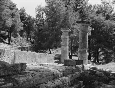 Ο ναός της Ήρας, Ολυμπία 1928