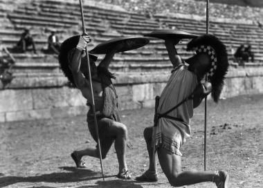 Μονομαχία οπλιτών/αναπαράσταση μάχης, 1930
