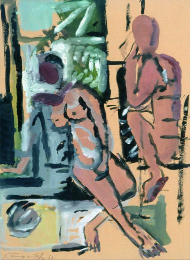 Nude couple