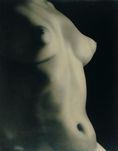 Torso of a young woman