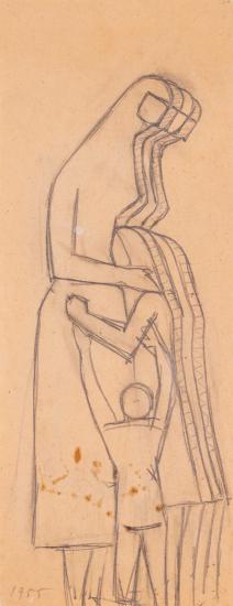 Kalavryta - Study for a relief