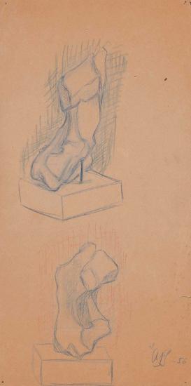 Rock resembling a torso