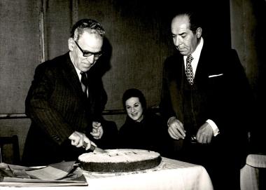 Κοπή πρωτοχρονιάτικης πίτας στη Δραματική Σχολή