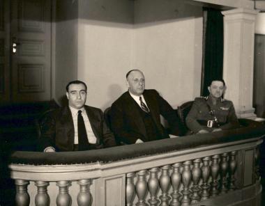 Ο Κωστής Μπαστιάς με τον Κωνσταντίνο Μανιαδάκη