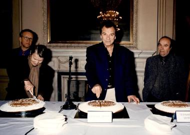 Κοπή πρωτοχρονιάτικης πίτας στο Εθνικό Θέατρο