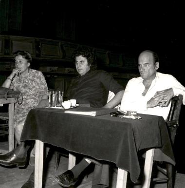 «Τρωάδες» 1965, στιγμιότυπο από τις δοκιμές