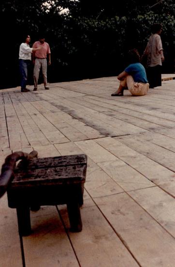 «Το χρονικό του Κυρού Μανουήλη», φωτογραφία από πρόβα