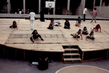 «Το χρονικό του Κυρού Μανουήλη», φωτογραφία από πρόβα