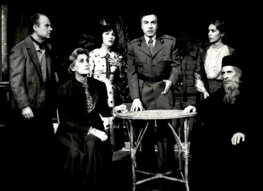 «Σκοτεινιά στον Έπαχτο» 1979, στιγμιότυπο από τις πρόβες