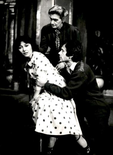 «Σκοτεινιά στον Έπαχτο» 1979, στιγμιότυπο από τις πρόβες