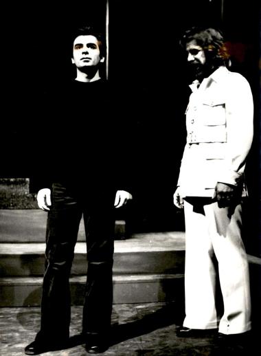 Θίασος Κανέλλου Αποστόλου «Άμλετ», στιγμιότυπο από τις πρόβες