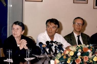 Απολογισμός 1999-2000, συνέντευξη τύπου