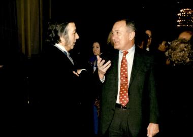 «Ο πατέρας», δεξίωση προς τιμή του Αλέξη Μινωτή με Έλληνες και ξένους διπλωμάτες