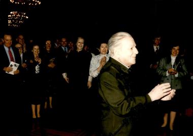 «Ο πατέρας», δεξίωση προς τιμή του Αλέξη Μινωτή με Έλληνες και ξένους διπλωμάτες