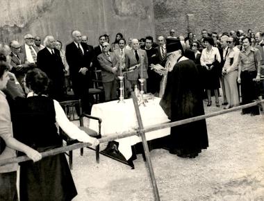 Τελετή θεμελίωσης νέου κτηρίου του Εθνικού Θεάτρου