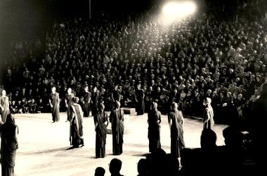 Περιοδεία του Εθνικού Θεάτρου στην Κύπρο 1961, Αρχαίο Θέατρο Κουρίου