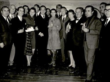 Κοπή πρωτοχρονιάτικης πίτας στο Δημοτικό Θέατρο Πειραιά