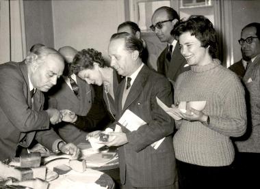 Κοπή πρωτοχρονιάτικης πίτας στο Εθνικό Θέατρο