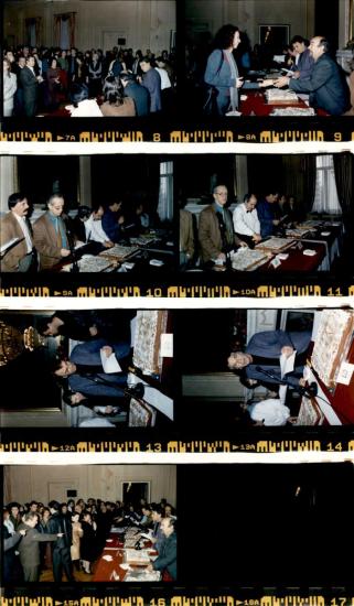 Κοπή πρωτοχρονιάτικης πίτας στο Εθνικό Θέατρο