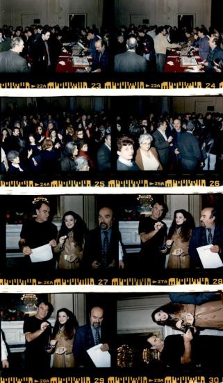 Κοπή πρωτοχρονιάτικης πίτας στο Εθνικό Θέατρο