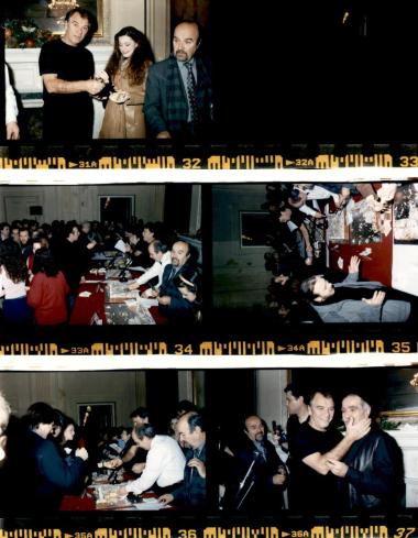 Κοπή πρωτοχρονιάτικης πίτας στο Εθνικό Θέατρο