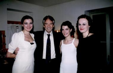 «Βασιλιάς Ληρ» 2005, αναμνηστική φωτογραφία από την πρεμιέρα