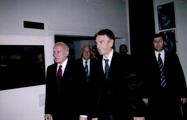 «Βασιλιάς Ληρ» 2005, ο Πρόεδρος της Δημοκρατίας στην πρεμιέρα