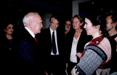 «Ο κύκλος με την κιμωλία», ο Πρόεδρος της Δημοκρατίας Κ. Παπούλιας στην παράσταση