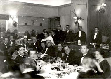 Εκδήλωση καλλιτεχνικών οργανώσεων προς τιμήν του Ιωάννη Μεταξά