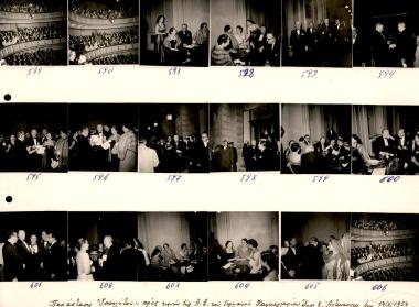 Ο Καγκελάριος της Γερμανίας Κόνραντ Αντενάουερ στο Εθνικό Θέατρο