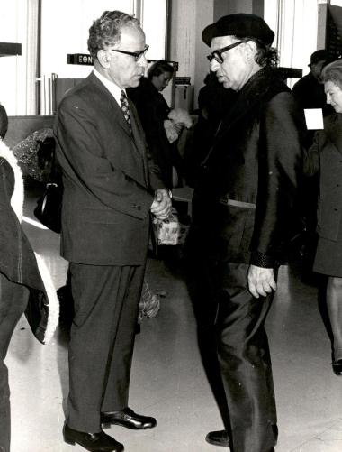 Περιοδεία του Εθνικού Θεάτρου στην Ιαπωνία 1974, άφιξη του θιάσου στην Αθήνα