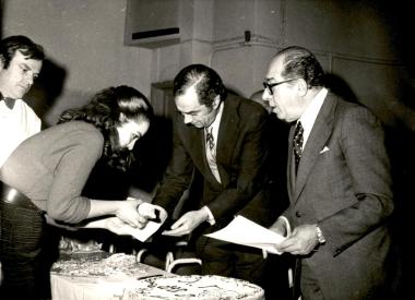 Κοπή πρωτοχρονιάτικης πίτας στη Δραματική Σχολή