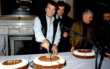 Κοπή πρωτοχρονιάτικης πίτας στο Εθνικό Θέατρο