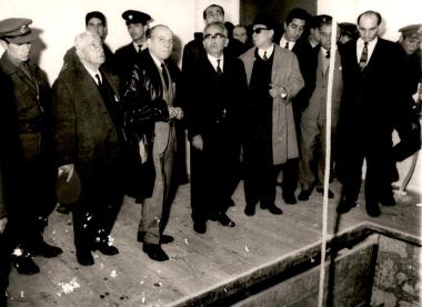 Περιοδεία του Εθνικού Θεάτρου στην Κύπρο, επίσκεψη στα Φυλακισμένα Μνήματα