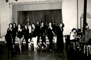 Μάθημα με τη Μαρία Χορς στη Δραματική Σχολή του Εθνικού Θεάτρου