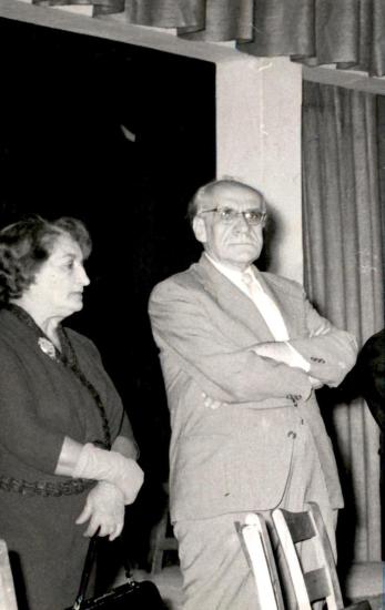 Ελένη Χαλκούση και Σωκράτης Καραντινός