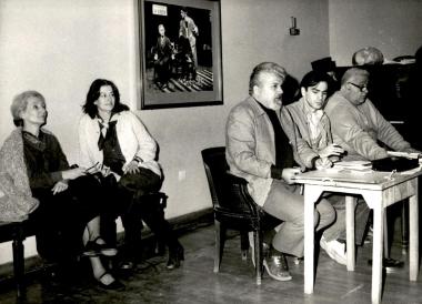 «Ο Μπαρμπα-Λινάρδος» στιγμιότυπο από την ανάγνωση του έργου