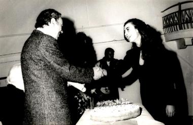 Απονομή πτυχίων στη Δραματική Σχολή, απόφοιτοι 1991