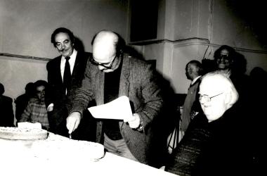 Κοπή πρωτοχρονιάτικης πίτας στη Δραματική Σχολή