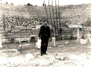 Ο Νίκος Κούρκουλος στο Αρχαίο Θέατρο Δωδώνης