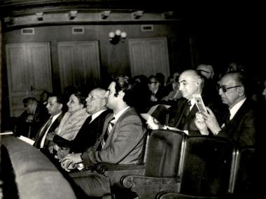 Στιγμιότυπο από εκδήλωση στην Κεντρική Σκηνή