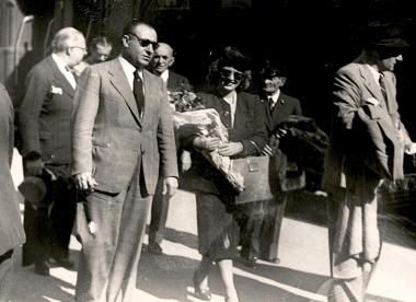 Ο Κωστής Μπαστιάς με τον Antonio Puccini