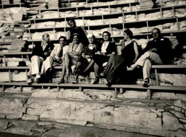 «Ιππόλυτος»1937, αναμνηστικό στιγμιότυπο των συντελεστών