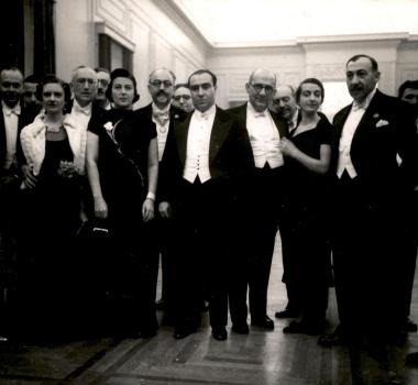 Δεξίωση στο Εθνικό Θέατρο για τα Εκατό χρόνια της Ελληνικής Αρχαιολογικής Εταιρείας