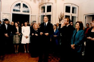 Δεξίωση στο Μπουένος Άιρες προς τιμήν του θιάσου του Εθνικού Θεάτρου