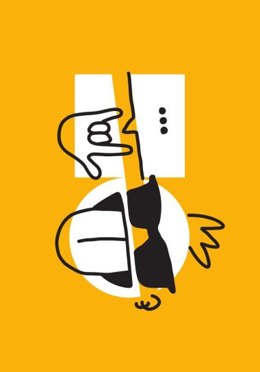 Αφίσα για την παράσταση «Μικρές ιστορίες για αγρίους»