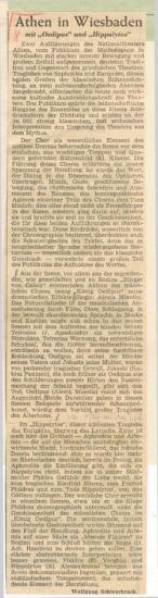 Athen in Wiesbaden mit 