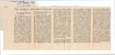 An Italian straw hat