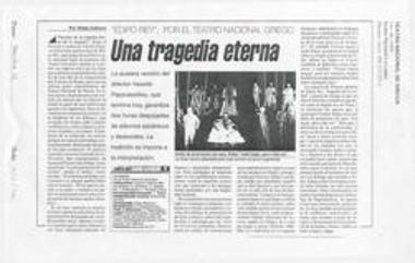 Una tragedia eterna. 